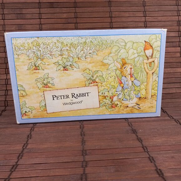 Wedgewood Peter Rabbit 6 Piece Children's Tea Set For 2 Beatrix Potter 1992 - Picture 11 of 14